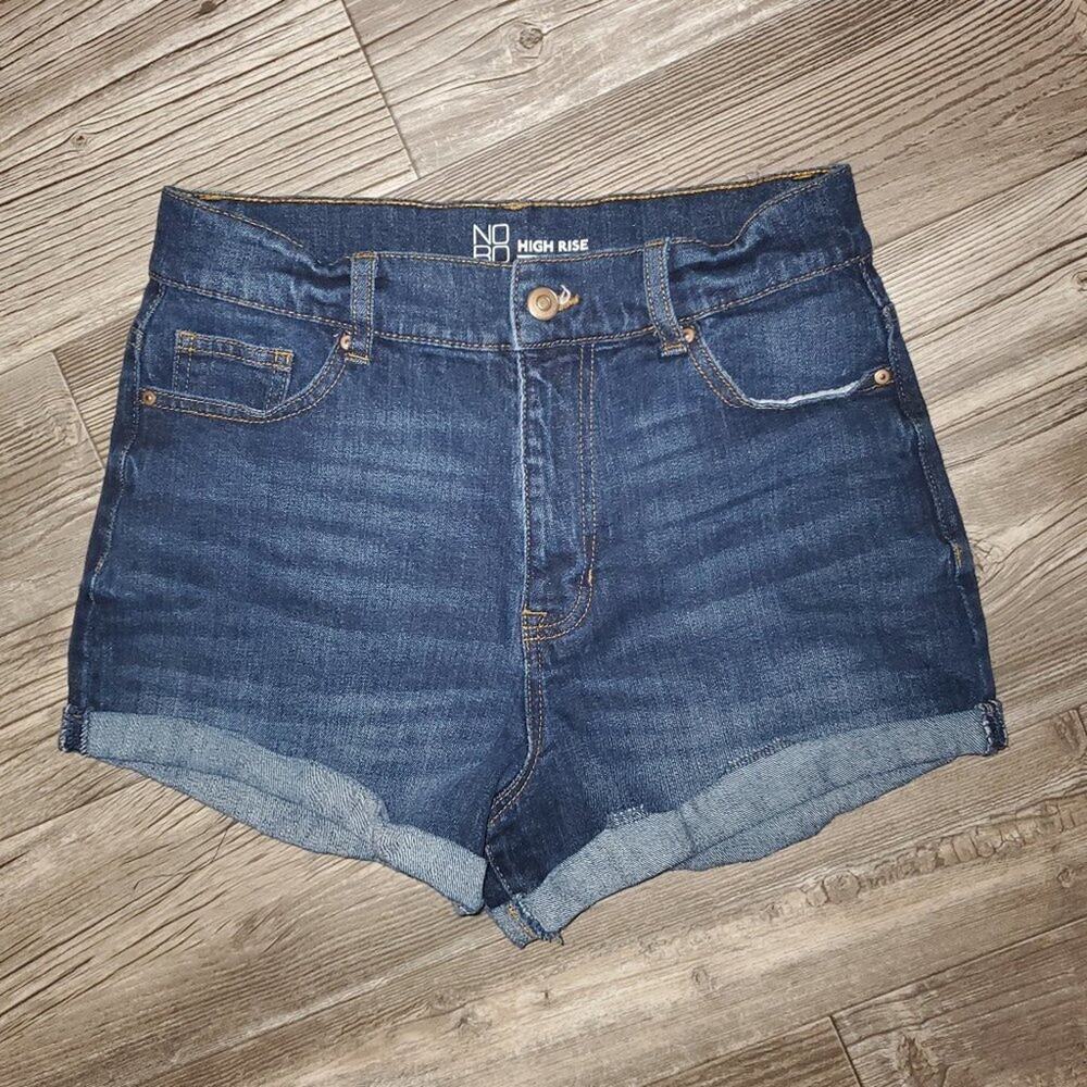 Hise Rise Dark Wash Shorts ~~~~~~ EUC